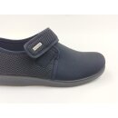 Fly Flot Herren Klett Hausschuh Strech schwarz, herausnehmbare Innensohle