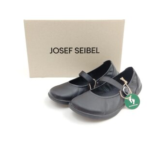 Josef Seibel Damen Ballerina mit Schnalle schwarz