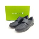 Waldläufer Damen Klett Halbschuh schwarz
