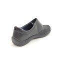 Waldläufer Damen Klett Halbschuh schwarz