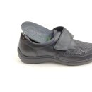 Waldläufer Damen Klett Halbschuh schwarz
