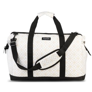Punta Weekend Doctors Bag XL mit Schultergurt weiß beige