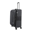 travelite CORSIICA Reisekoffer L erweiterbar Schwarz