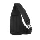 Bugatti Letters Sling Bag schwarz mit Geheimfach