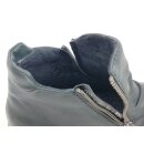 Rieker Damen Stiefelette mit 2 seitlichen Reißverschlüssen dunkelgrün