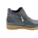 Rieker Damen Stiefelette mit 2 seitlichen Reißverschlüssen dunkelgrün