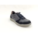 Josef Seibel Herren Slipper mit Stretchschnürung schwarz/braun