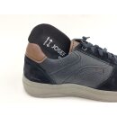 Josef Seibel Herren Slipper mit Stretchschnürung schwarz/braun