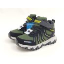 Skechers Jungen Knöchelschuh TEX grün/schwarz,...