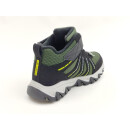 Skechers Jungen Knöchelschuh TEX grün/schwarz, Klettverschluss und Strechsenkel