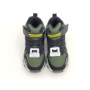 Skechers Jungen Knöchelschuh TEX grün/schwarz, Klettverschluss und Strechsenkel
