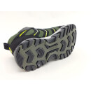 Skechers Jungen Knöchelschuh TEX grün/schwarz, Klettverschluss und Strechsenkel