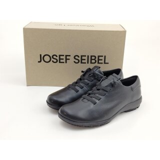 Josef Seibel Charlotte 01 Damen Schnürer schwarz mit Gummisenkel