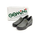 Gemini Damen Slipper Anilina dunkelgrün seitlicher...