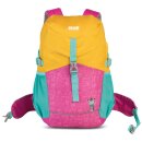 Fabrizio Kinderrucksack bunt mit reflektierenden Details