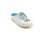 Cosero Damen Pantoffel  Mädchenmotiv mit Stickerei grau,  herausnehmbare Innensohle