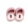 scandi Damen Pantoffel pink mit Glitzer, weiche Laufsohle