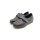 scandi Damen Klett Halbschuh schwarz mit Muster, leichtes Warmfutter