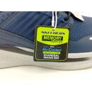 Skechers Herren Slipper mit Stretch Zierschnürung dunkelblau