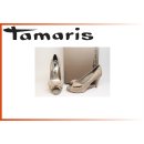 Tamaris Da. Peeptoe 6cm Platinum Glam 39