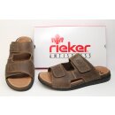 Rieker Herren - Klett Pantolette braun