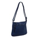 Dunkelblaue Damentasche Crossbody mit verstellbarem...