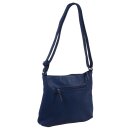 Dunkelblaue Damentasche Crossbody mit verstellbarem...