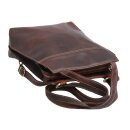 Wortmann hübsche Kombi-Ledertasche,  Rucksack braun