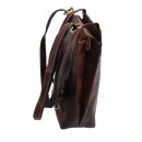 Wortmann hübsche Kombi-Ledertasche,  Rucksack braun