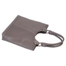 Wortmann Handtasche Leder grau