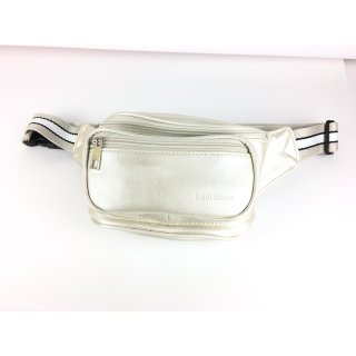 stylische Gürteltasche von New Bags in champagner metallic