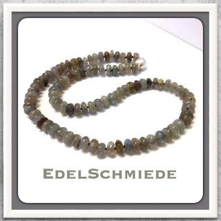 Edelschmiede925 Labradoritkette mit Magnetschließe 925/-...