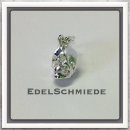 Edelschmiede925 Charmanhänger 925 Silber als Totenkopf