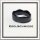 Edelschmiede925 Keramikring schwarz mit gewelltem Rand - Trauring