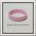 Keramik Ring halbrund rosa 5 mm # 56
