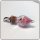 Edelschmiede925 Hohlperle mit echten rosa Perlen 925 Silber