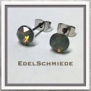 Edelschmiede925 Ohrstecker Modeschmuck (Stift = Titan) m...
