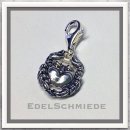 Edelschmiede925 Charm Anhänger in 925 Silber massiv...