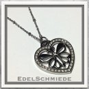 Edelschmiede925 Schmetterling im Herz - Anh. + Kette...