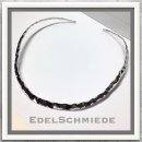 Edelschmiede925 großer Silber Halsreif 925 rhod....