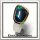 Edelschmiede925 Boulder Opal als Ring in 925 Silber bicolor Ringgröße  55
