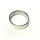 Edelschmiede925 breiter Weißgoldring 333/- mit 3 Brillanten Ringgröße 53,5