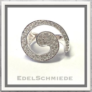 Edelschmiede925 eleganter Fingerring in 925 Silber...