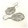 Edelschmiede925 Ohrhänger in 925 Silber rhod mit Diamantierung