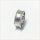 Edelschmiede925 Silber Bandring in 925 mit edler Struktur  Ringgröße  58