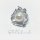 Edelschmiede925 Silberring 925 "Deutschland" mit echter Perle Ringgröße 52