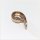 Edelschmiede925 Kettenanhänger 925 Silber roséverg mit Zirkonia tropförmig