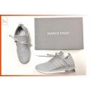 Marco Tozzi Damen Sneaker grau-silber, herausnehmbare...