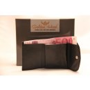 Golden Head Minibörse für Herren und Damen aus hochwertigem Colorado-Leder, schwarz