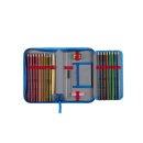 DerDieDas ErgoFlex MAX Buttons - Polar - Schulranzenset 5-teilig, blau